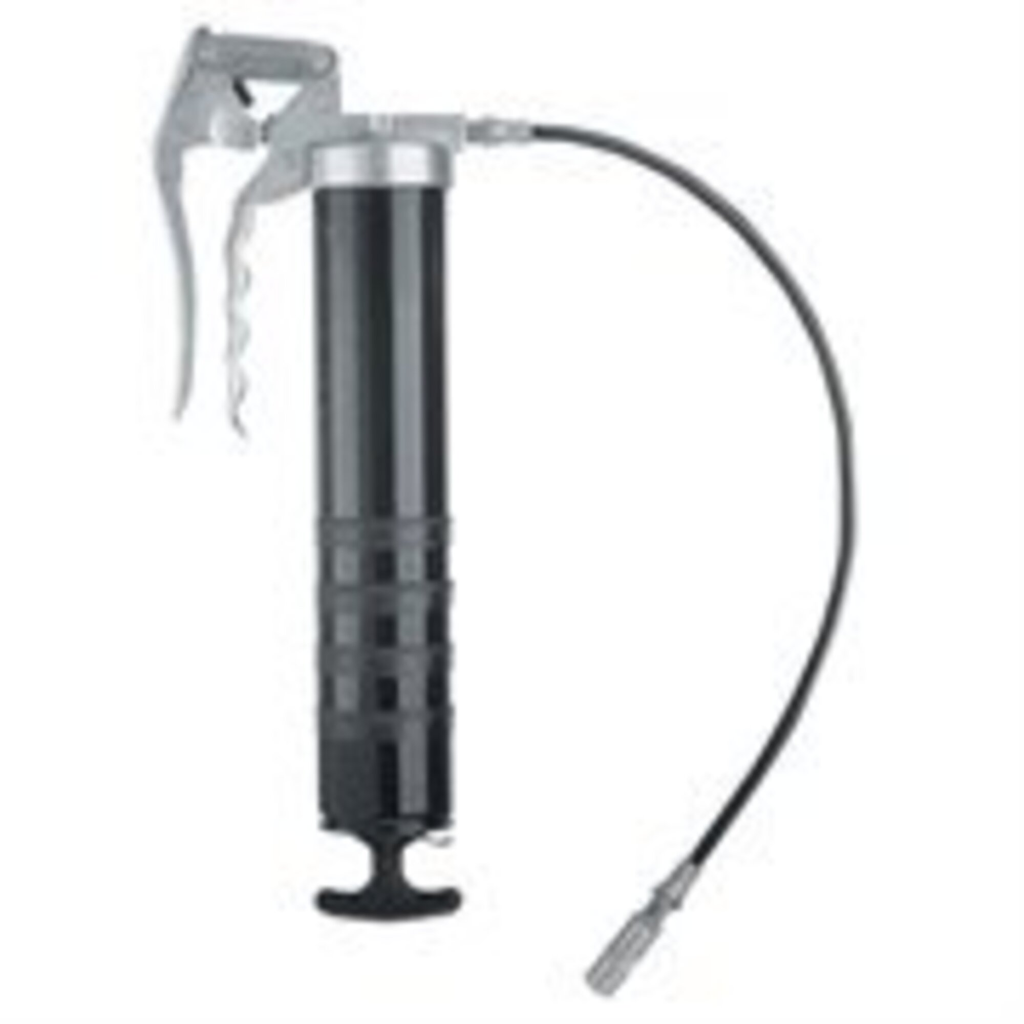 Lincoln Lubrication Grease Gun — Die-Cast Head, 4in. Rigid Pipe, 18in. Flex Hose, One-Hand Operation, Steel Barrel, Model# G113